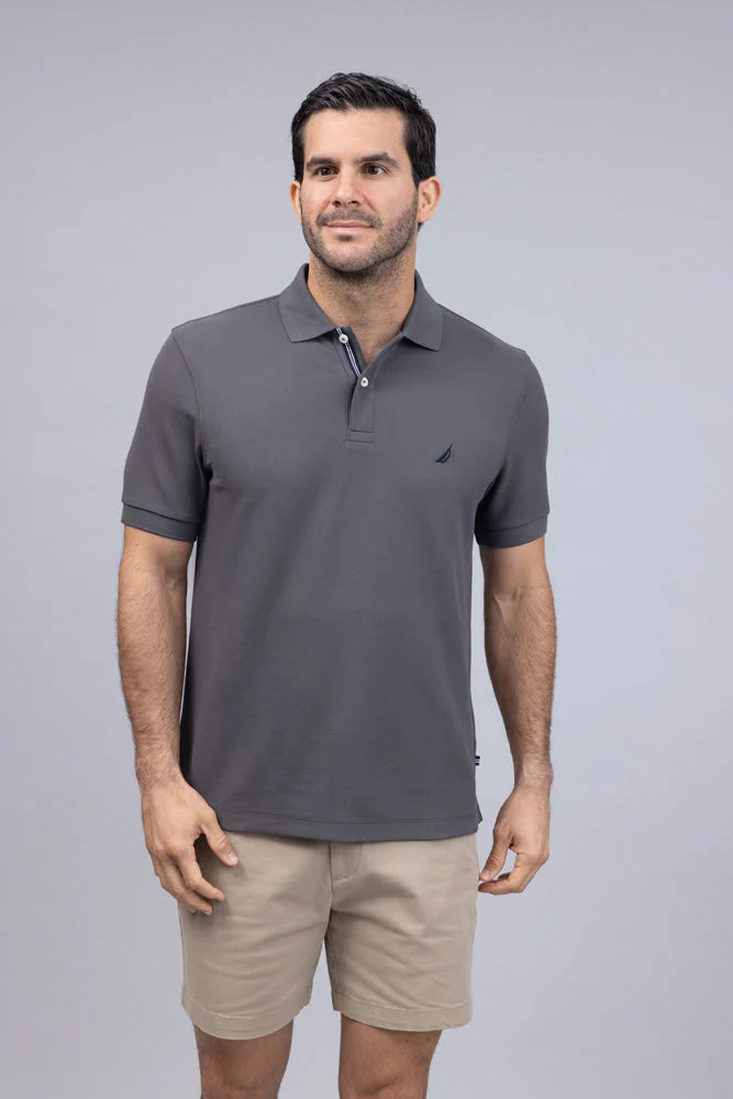 NAUTICA PLAYERA DE HOMBRE M/C GRIS K17000-0RG