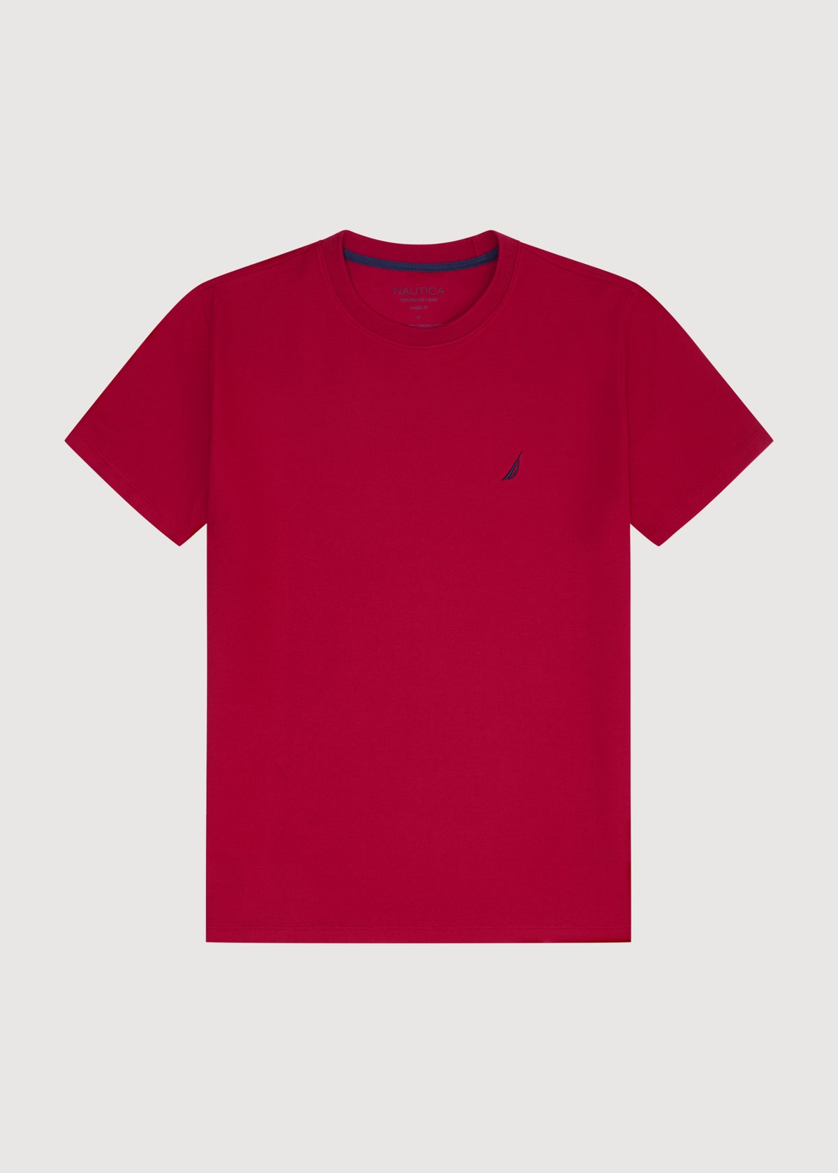 NAUTICA T-SHIRT M/C DE HOMBRE ROJO N1CR0115-802
