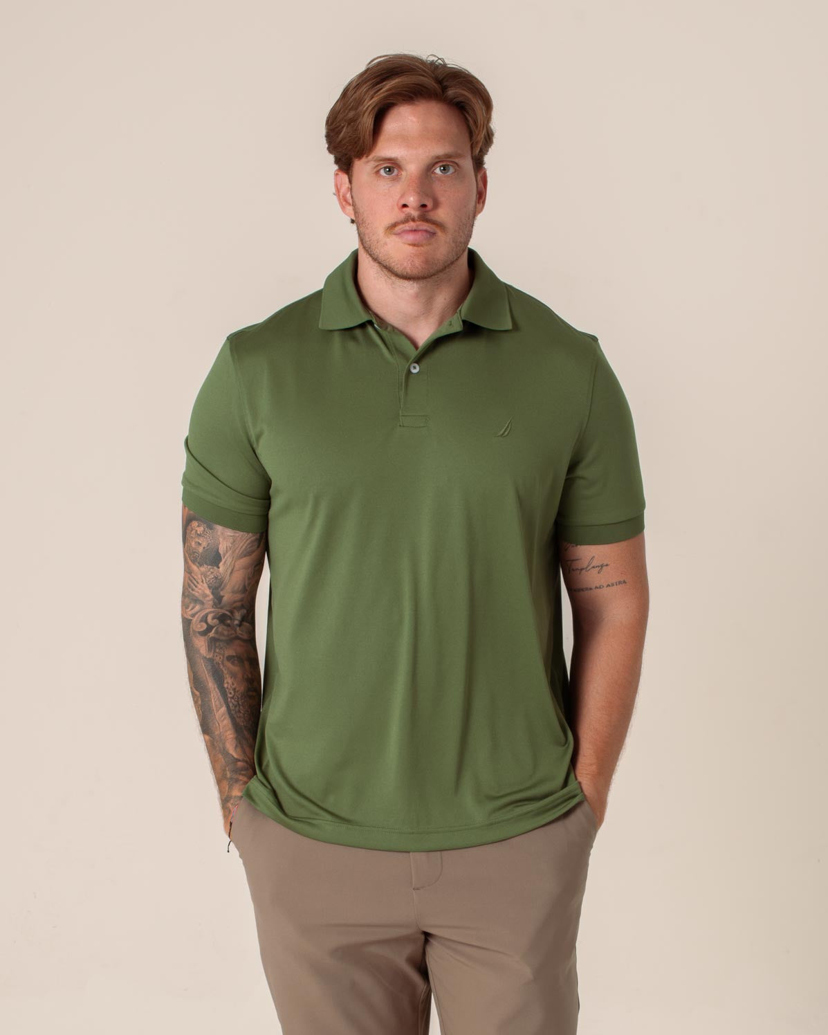 NAUTICA PLAYERA DE HOMBRE M/C VERDE KR5308-3BH