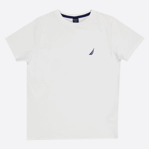 NAUTICA T-SHIRT DE NIÑO BLANCO N3JF0661-908