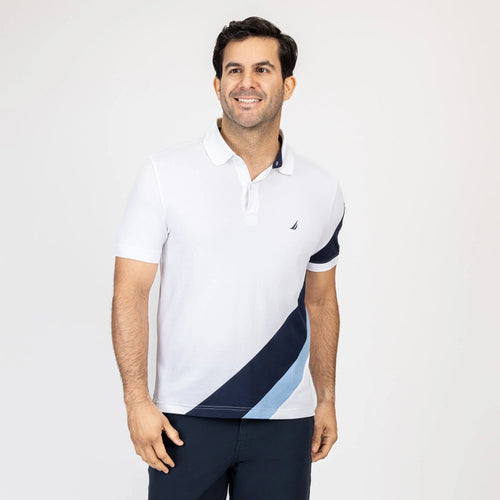 CAMISETA NAUTICA PARA CABALLERO COLOR BLANCO