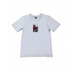 CAMISETA NAUTICA PARA NIÑO COLOR BLANCO