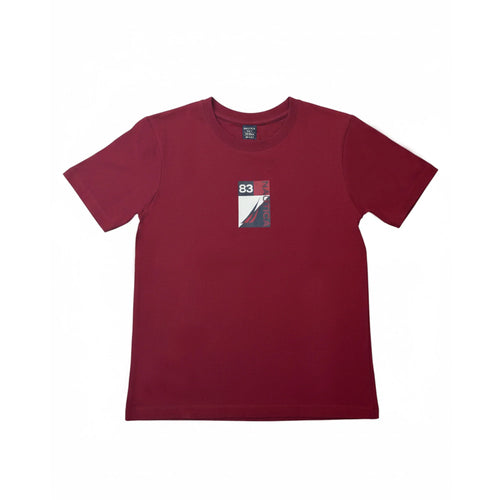 CAMISETA NAUTICA PARA NIÑO COLOR ROJO