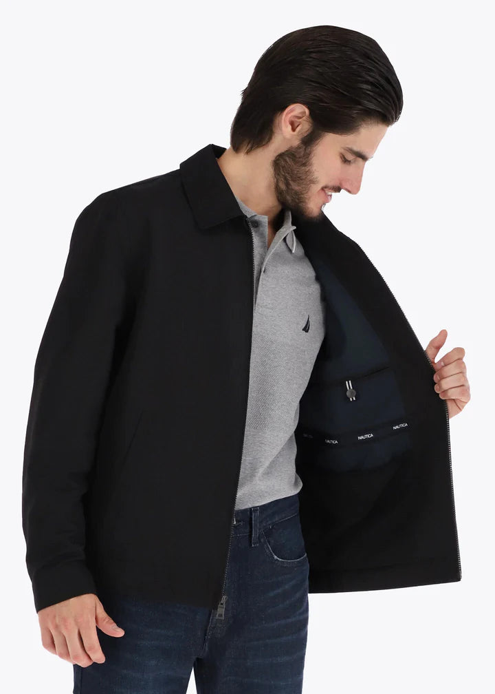 NAUTICA JACKET LIVIANO DE HOMBRE NEGRO V222855D-0TB