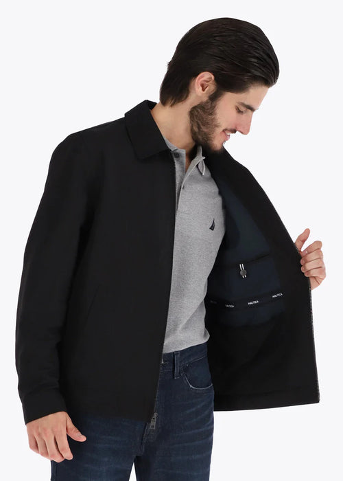 NAUTICA JACKET LIVIANO DE HOMBRE NEGRO V222855D-0TB