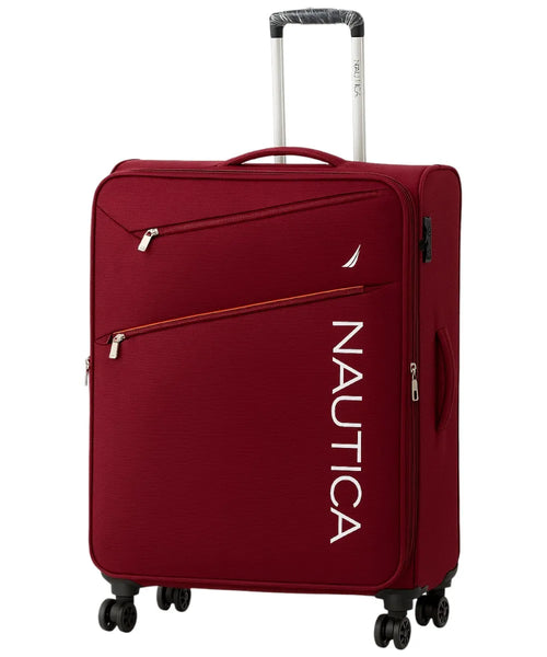 SET DE MALETAS NAUTICA 3 PCS ROJO NT-2420-BURG