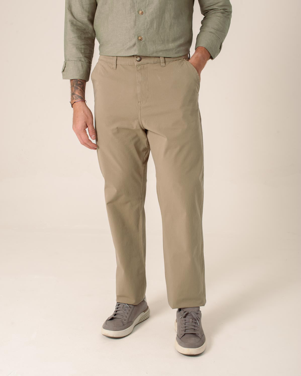 NAUTICA PANTALON DE HOMBRE MARRON P99503L32-2TW