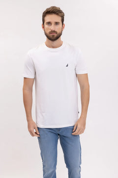 NAUTICA T-SHIRT M/C DE HOMBRE BLANCO 41050V-1BW