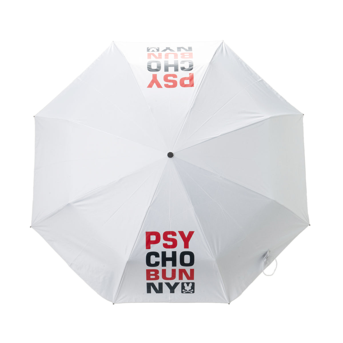 PSYCHO BUNNY ACCESORIO HOMBRE PARAGUAS BLANCO