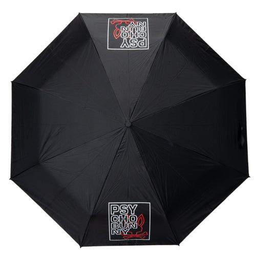 psycho bunny accesorio hombre paraguas negro