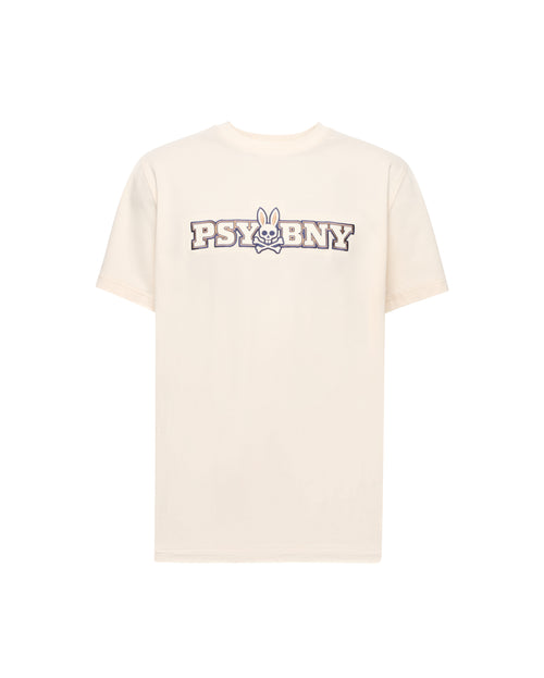 psycho bunny camiseta hombre fantasia beige