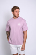 PSYCHO BUNNY CAMISETA HOMBRE FANTASIA MORADO