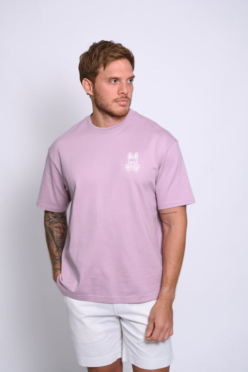 PSYCHO BUNNY CAMISETA HOMBRE FANTASIA MORADO