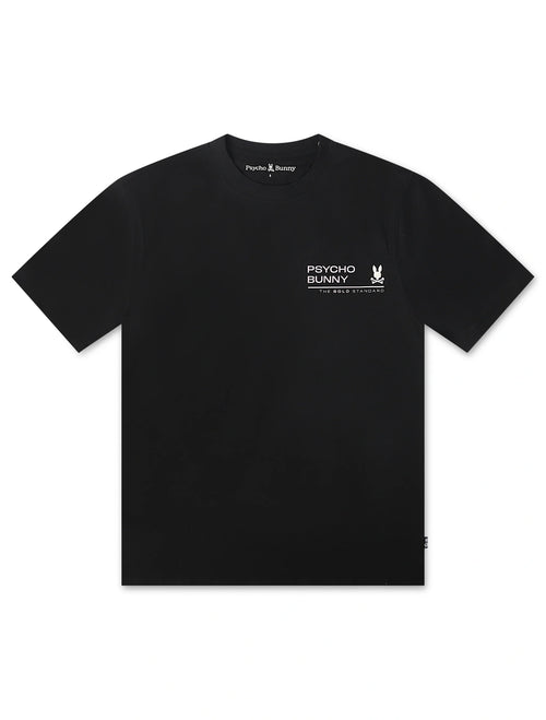 psycho bunny camiseta hombre fantasia negro