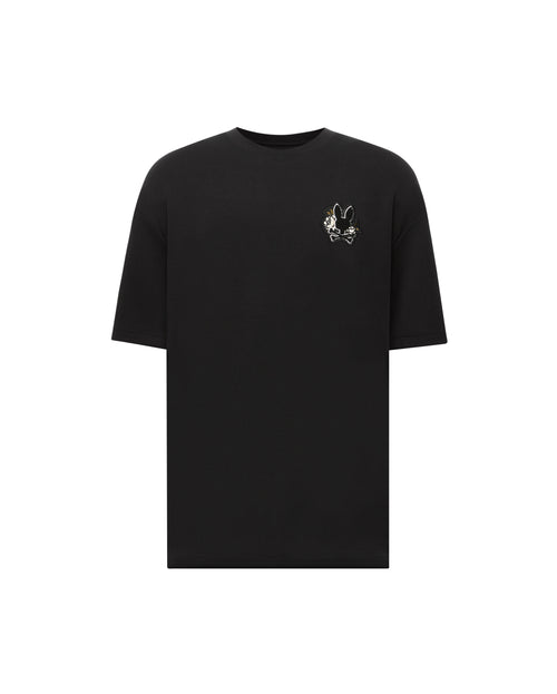 psycho bunny camiseta hombre fantasia negro