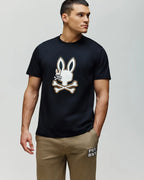 psycho bunny camiseta hombre fantasia negro