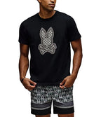 psycho bunny camiseta hombre fantasia negro