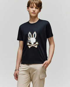 psycho bunny camiseta niño fantasia negro