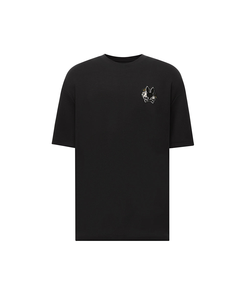 PSYCHO BUNNY CAMISETA NIÑO FANTASIA NEGRO
