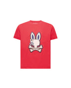 psycho bunny camiseta niño fantasia rojo