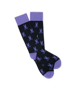 psycho bunny medias hombre de vestir azul