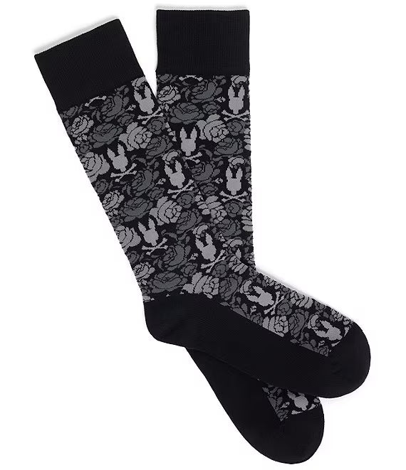PSYCHO BUNNY MEDIAS HOMBRE DE VESTIR NEGRO