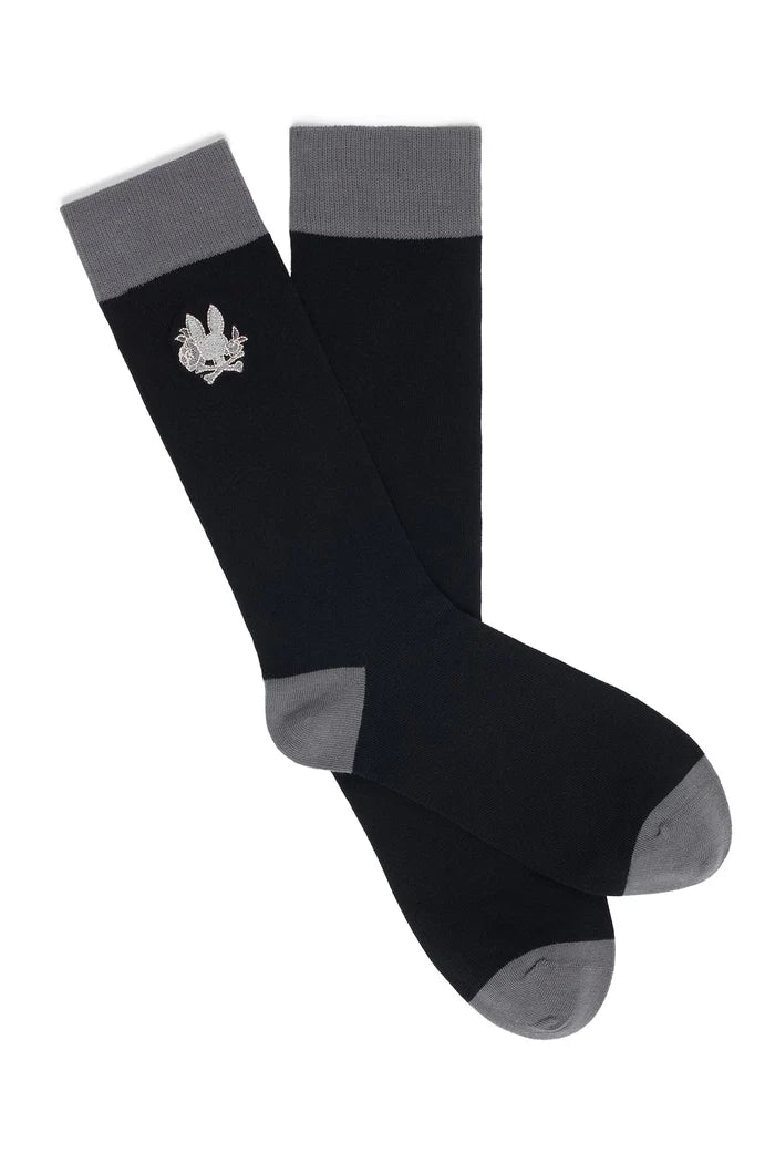 PSYCHO BUNNY MEDIAS HOMBRE DE VESTIR NEGRO