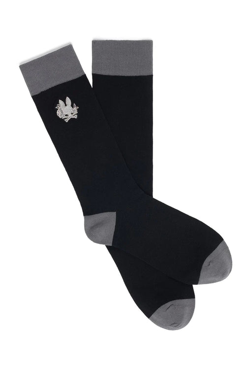 psycho bunny medias hombre de vestir negro