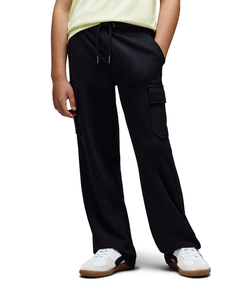 psycho bunny pantalon niño deportivo negro