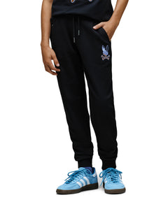 psycho bunny pantalon niño deportivo negro