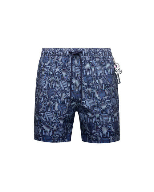 psycho bunny pantaloneta de baño hombre fantasia morado
