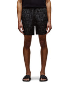 psycho bunny pantaloneta de baño hombre fantasia negro