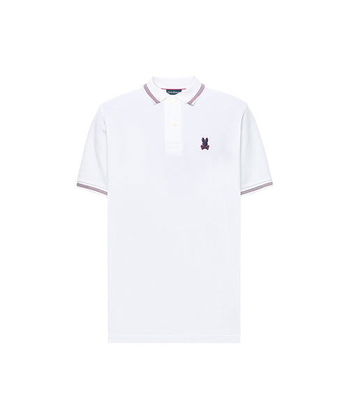 psycho bunny polo manga corta hombre fantasia blanco