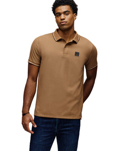 psycho bunny polo manga corta hombre fantasia marron