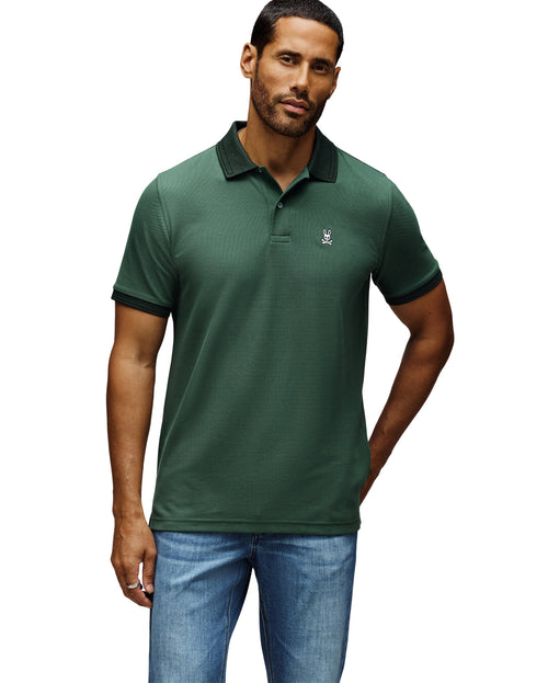 psycho bunny polo manga corta hombre fantasia verde