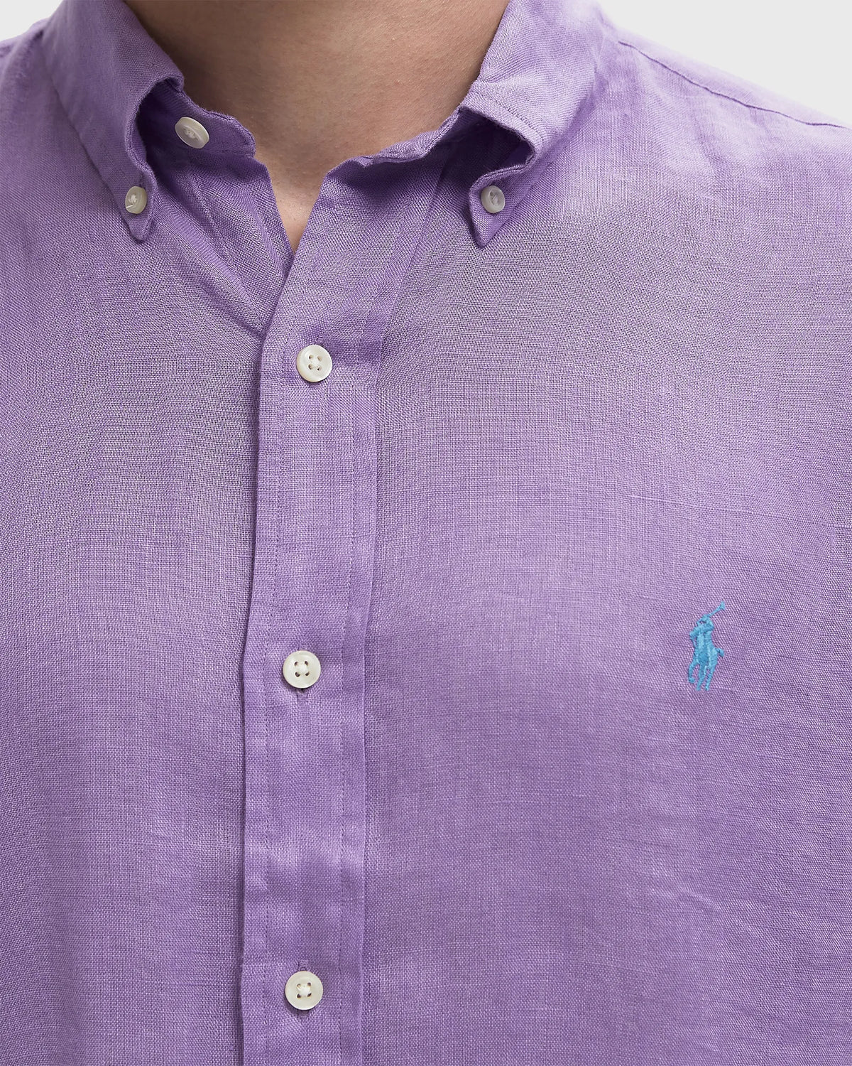 CAMISA M/L RALPH LAUREN HOMBRE AIX LAVENDER 710966294028