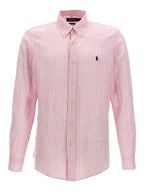 CAMISA M/L RALPH LAUREN HOMBRE 5137B PINK/WHITE 710873446002