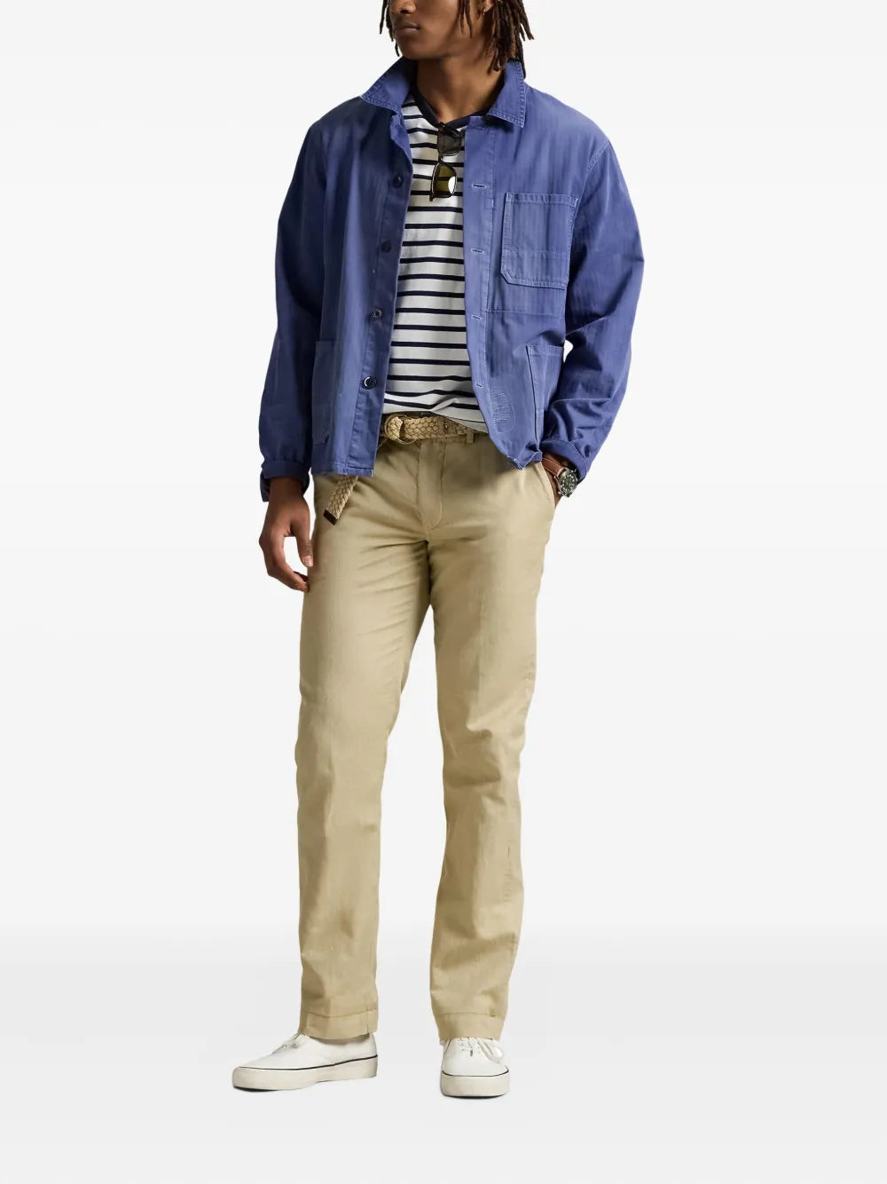 PANTALON LARGO RALPH LAUREN HOMBRE COASTAL BEIGE 710901796016