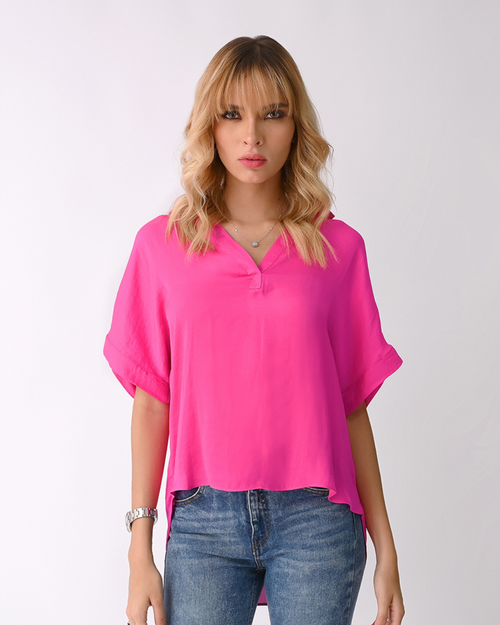 BLUSA PRIMIA NASSER FUCSIA