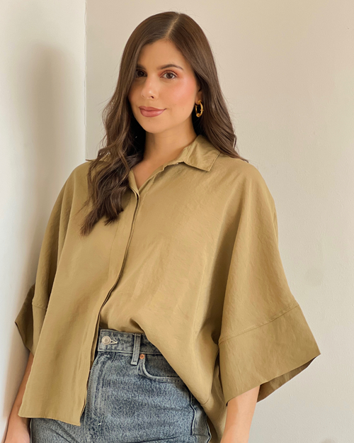 CAMISA PRIMIA T.159 VERDE