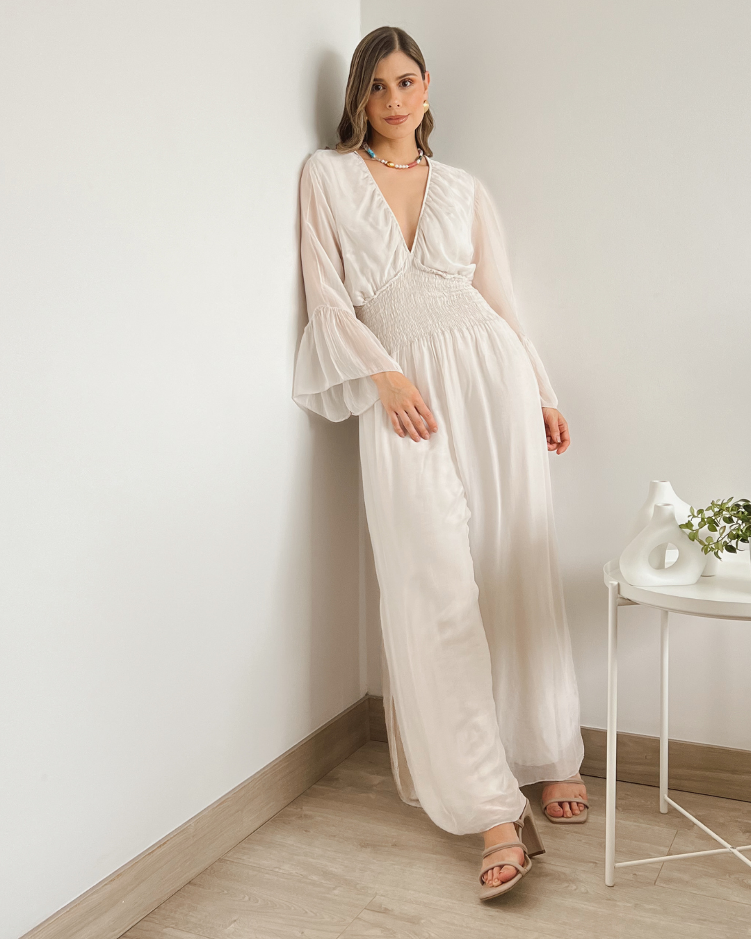 ENTERIZO PRIMIA PETITA CREMA CREMA