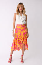 FALDA PRIMIA ANACLETA NARANJA