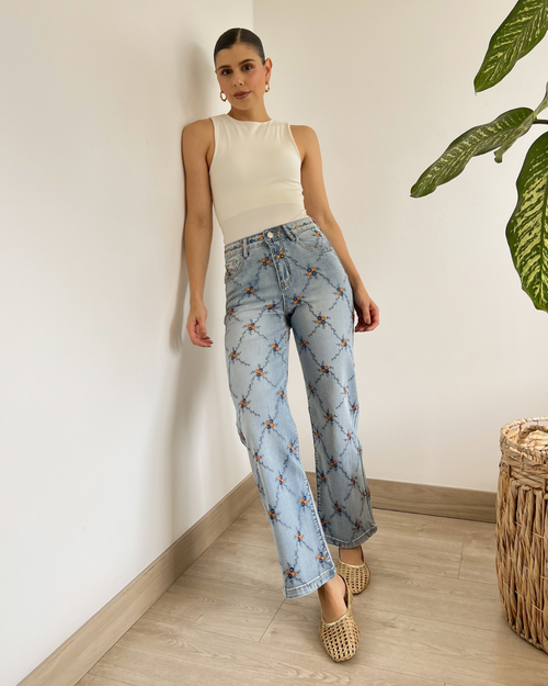 JEAN PRIMIA ZENDAYA AZUL