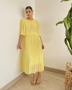 VESTIDO PRIMIA P.035 AMARILLO