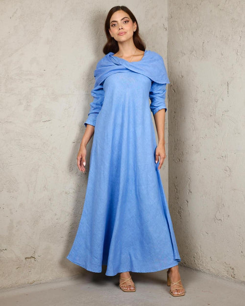 VESTIDO PRIMIA v.423 AZUL