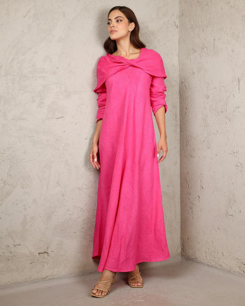 VESTIDO PRIMIA v.423 FUCSIA