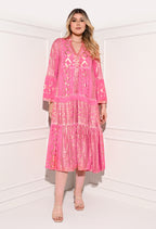VESTIDO PRIMIA FRESALIA SALMON