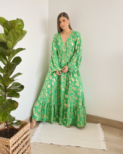 VESTIDO PRIMIA P.010 VERDE