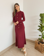 VESTIDO PRIMIA Vestido SANDRO VINO