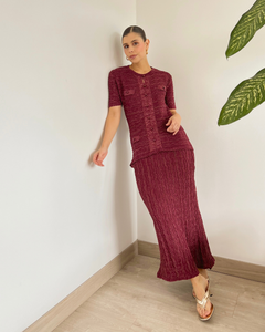 VESTIDO PRIMIA T.212 VINO